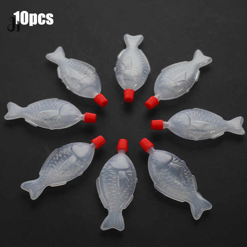 Spring Roll Wrapper - 10Pcs Fish-Shaped 8.5ml Soy Sauce Disposable