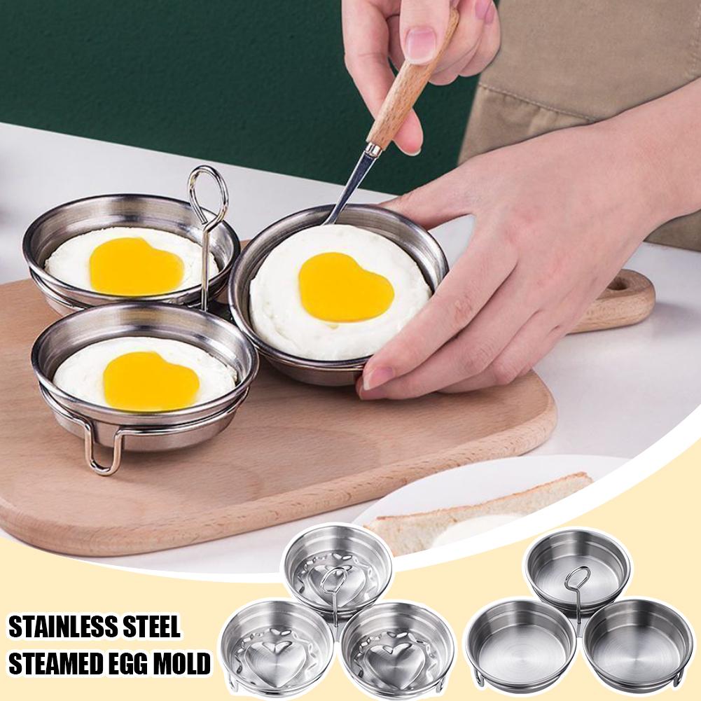 Egg Waffle Pan - Creative Stainless Steel Egg Poacher Poaching