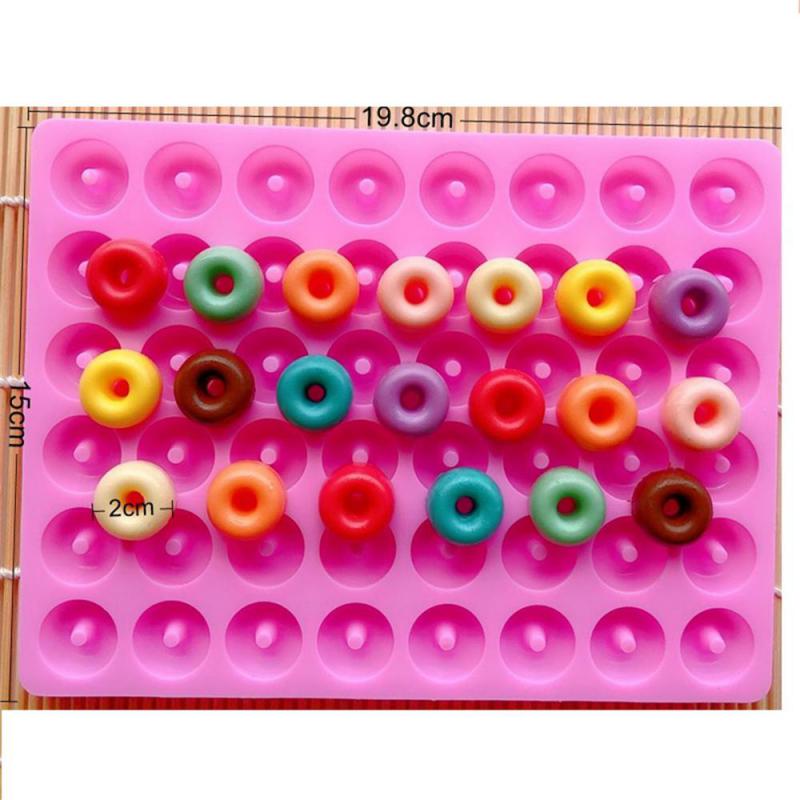 Donut Mold Silicone - New Mini Holes Donut Bear Dinosaur