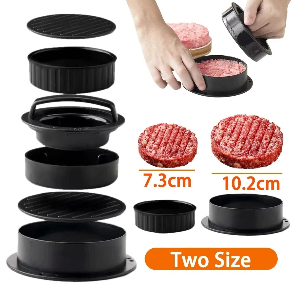 Round Hamburger Burger Press B - Hot Dog Press ulasan dan harga