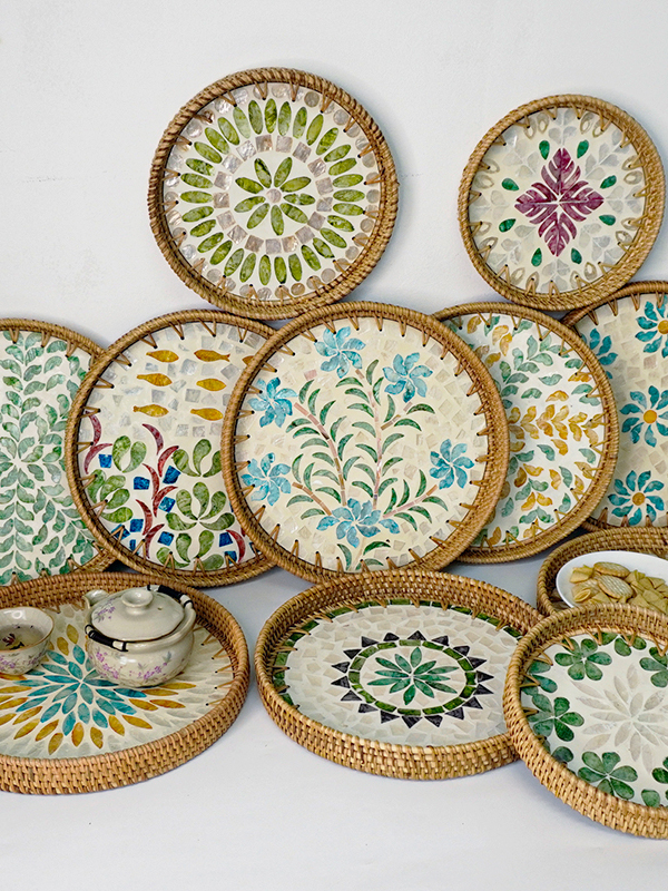 Handwoven ell Fruit Tray Break - Dim Sum Basket ulasan dan harga