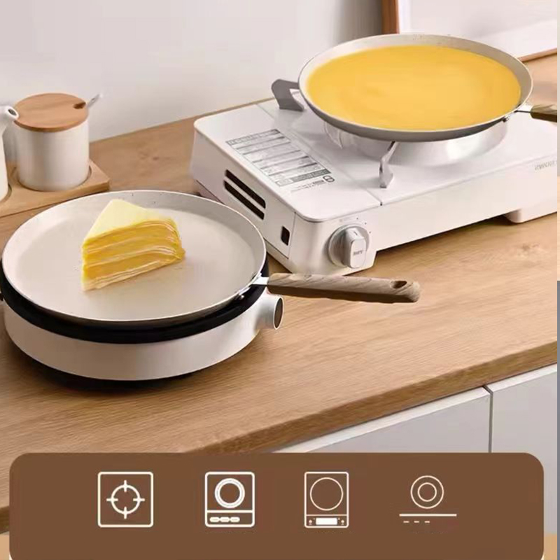 10In Thickened Omelet Pan Pizz - Danish Pancake Pan ulasan dan harga