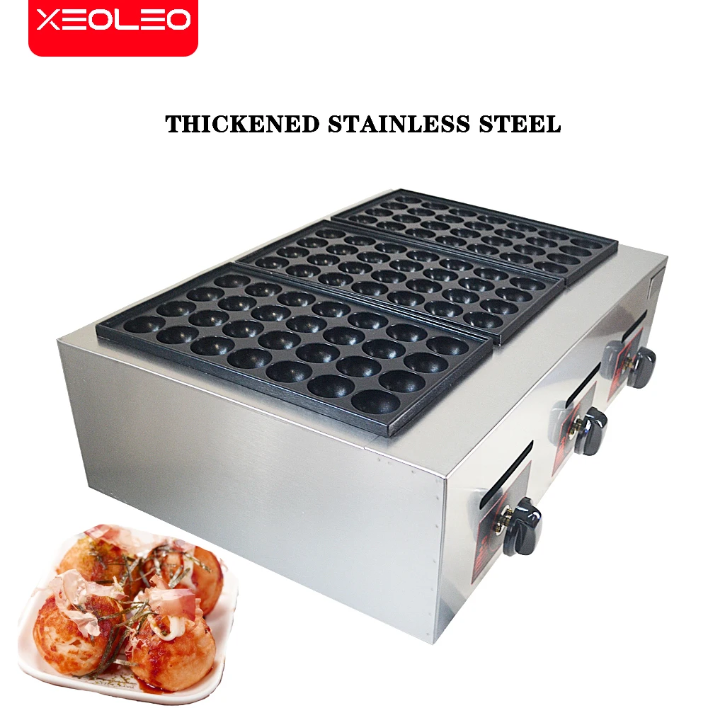 XEOLEO Commercial Desktop 3-pl - Takoyaki Grill Plate ulasan dan harga