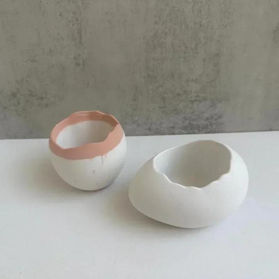 Plaster Handmade Mold Egg-shap - Potsticker Mold ulasan dan harga