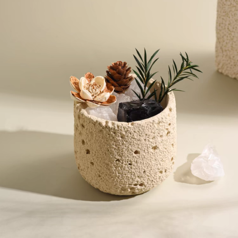 Creative Round Concrete Flower - Potsticker Mold ulasan dan harga