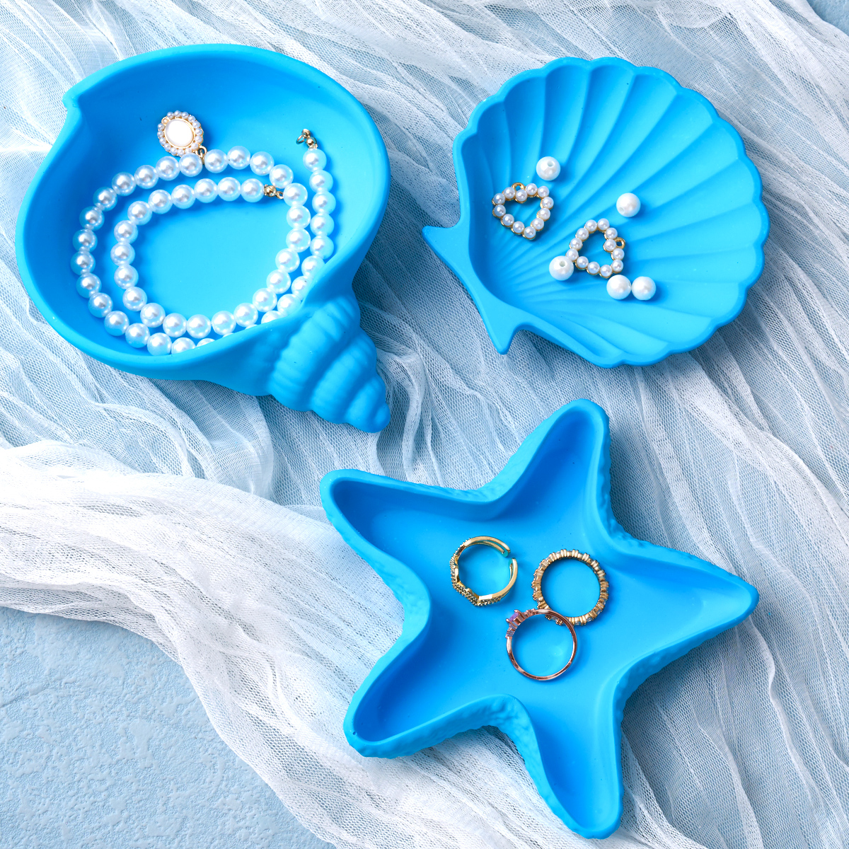 DIY Concrete Starfish Starage  - Potsticker Mold ulasan dan harga