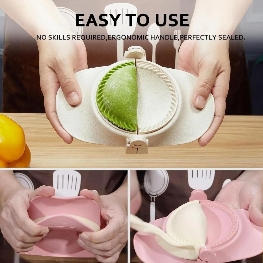 Dumpling Maker Set with Dough  - Dumpling Press Set ulasan dan harga