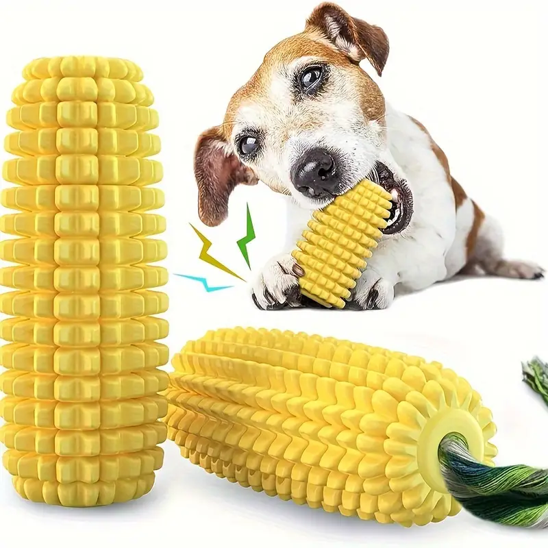 Dog Chew Toys for Aggressive C - Corn Dog Stick ulasan dan harga