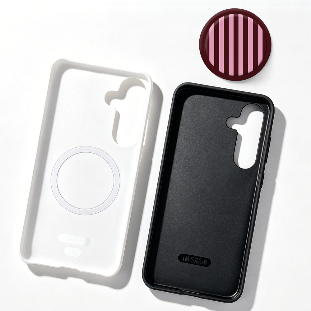 Stripe Magnetic Case For Samsu - Taco Stand Holder ulasan dan harga
