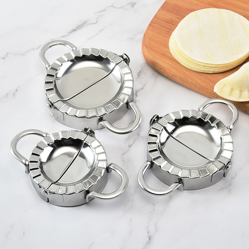 Stainless Steel Dumpling Maker - Dumpling Press Set ulasan dan harga