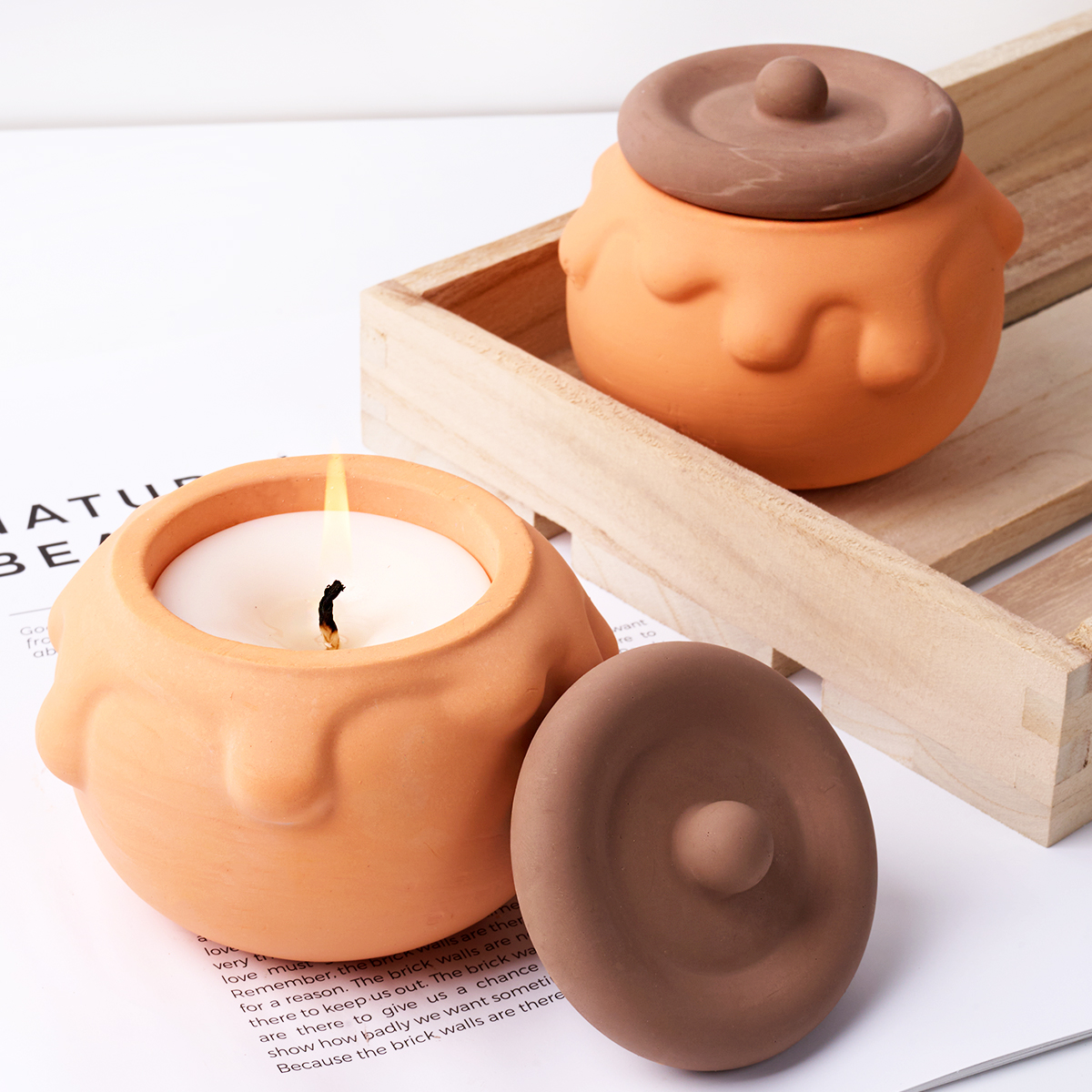 3D Honey Candle Jar Silicone M - Potsticker Mold ulasan dan harga