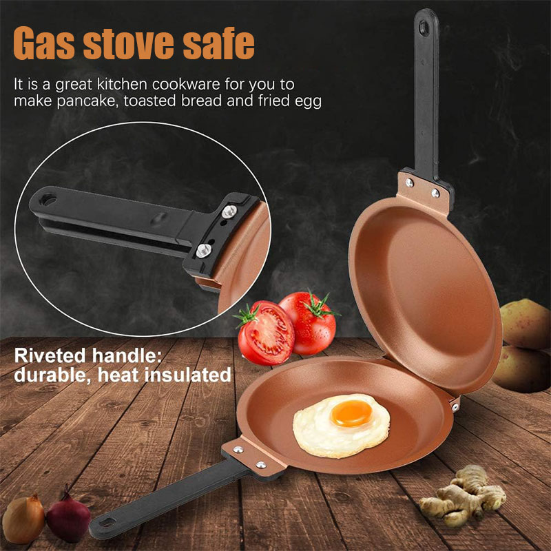 Double Side Pancake Pan Non-st - Mini Pancake Griddle ulasan dan harga