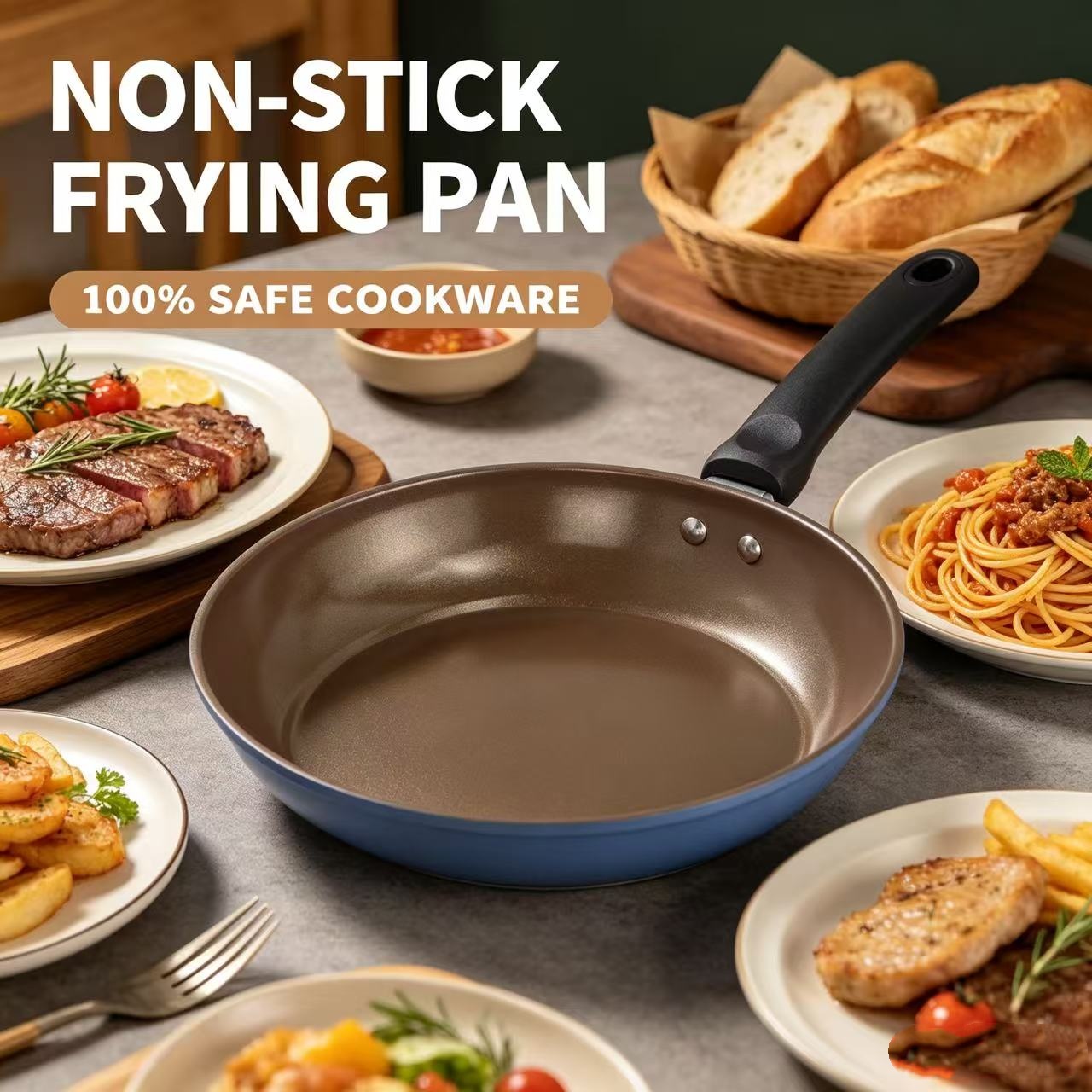 9.45 Inch Non-Stick Frying Pan - Mini Pancake Griddle ulasan dan harga