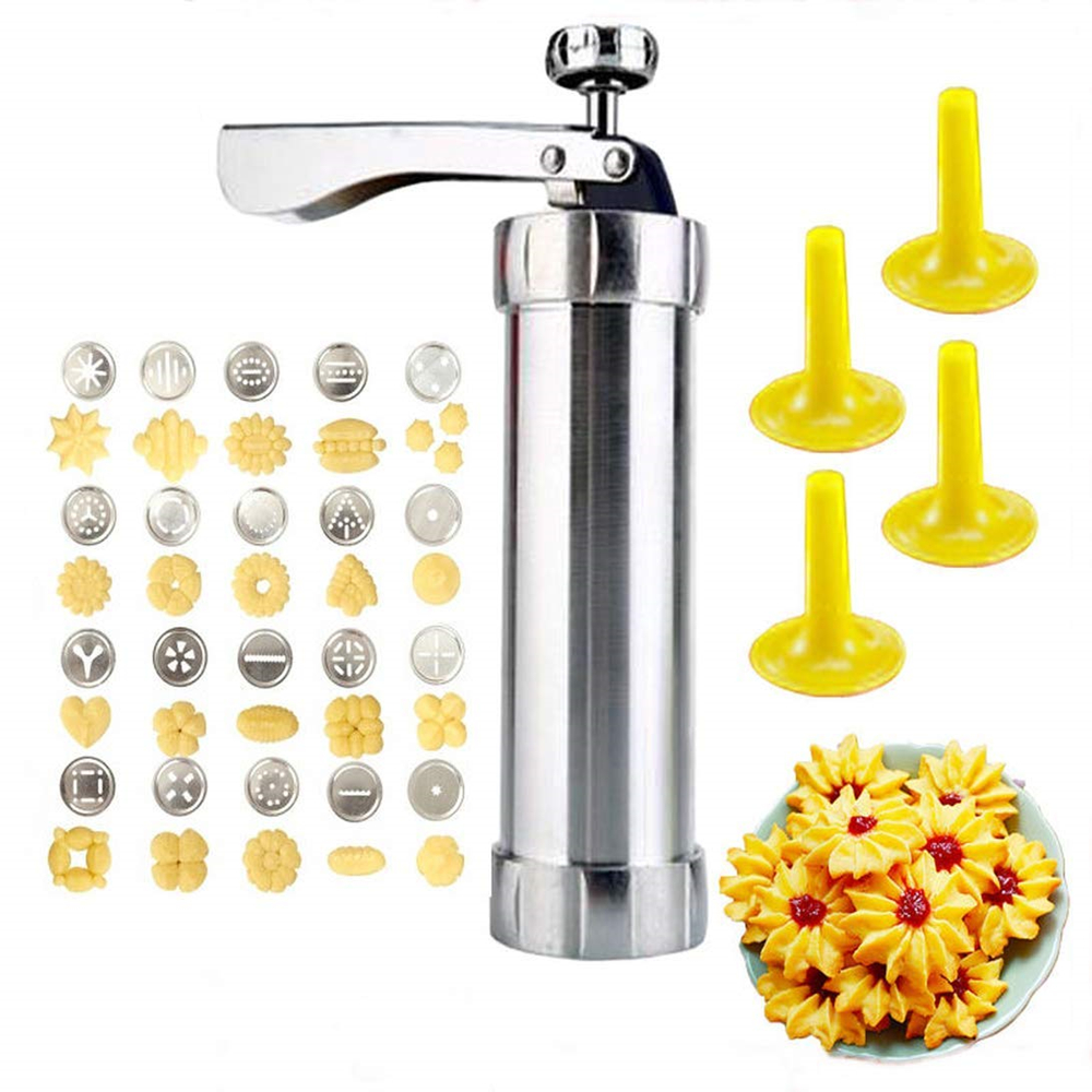 10/20pcs Aluminum Cookie Maker - Churros Maker Gun ulasan dan harga