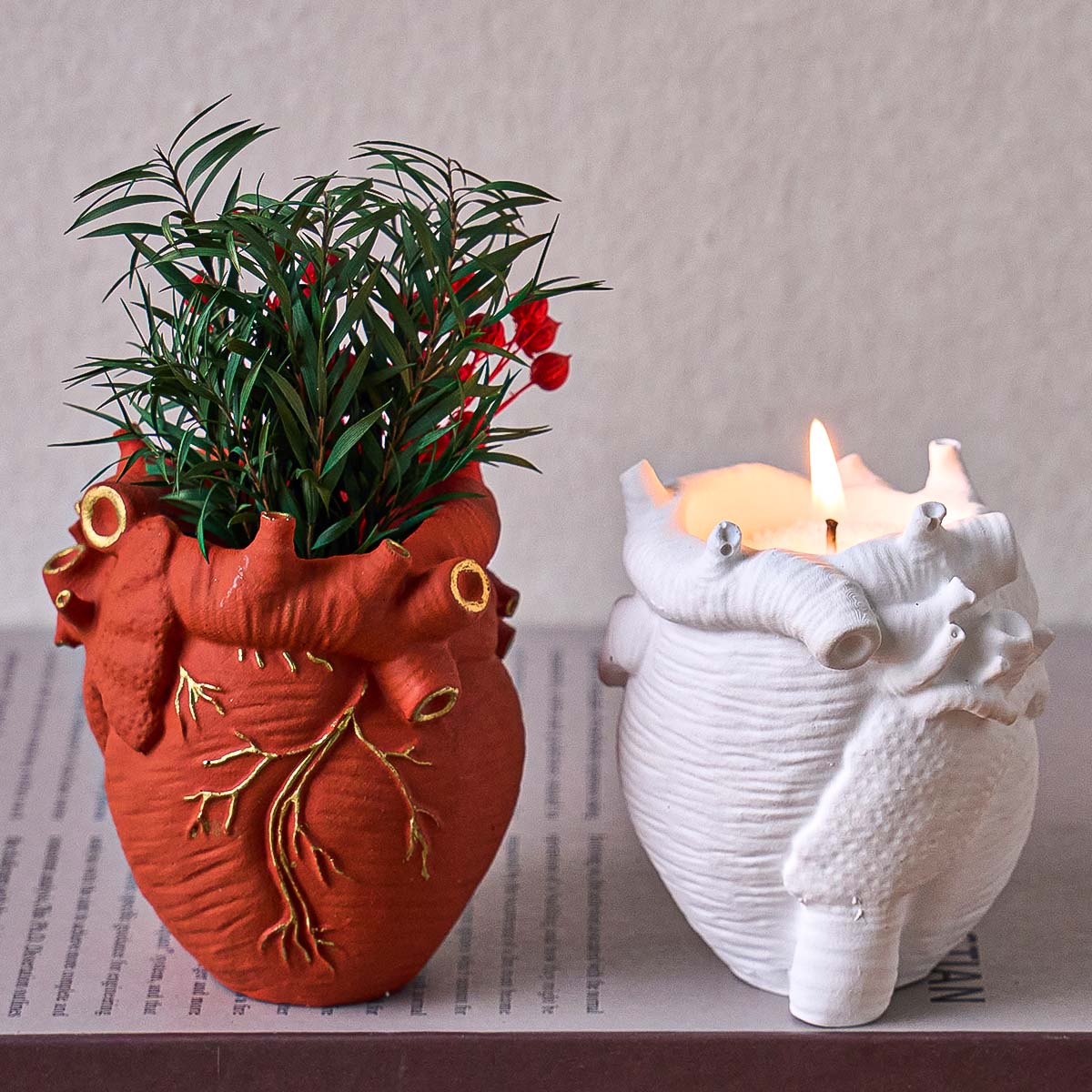Simulation Heart Vase Silicone - Potsticker Mold ulasan dan harga